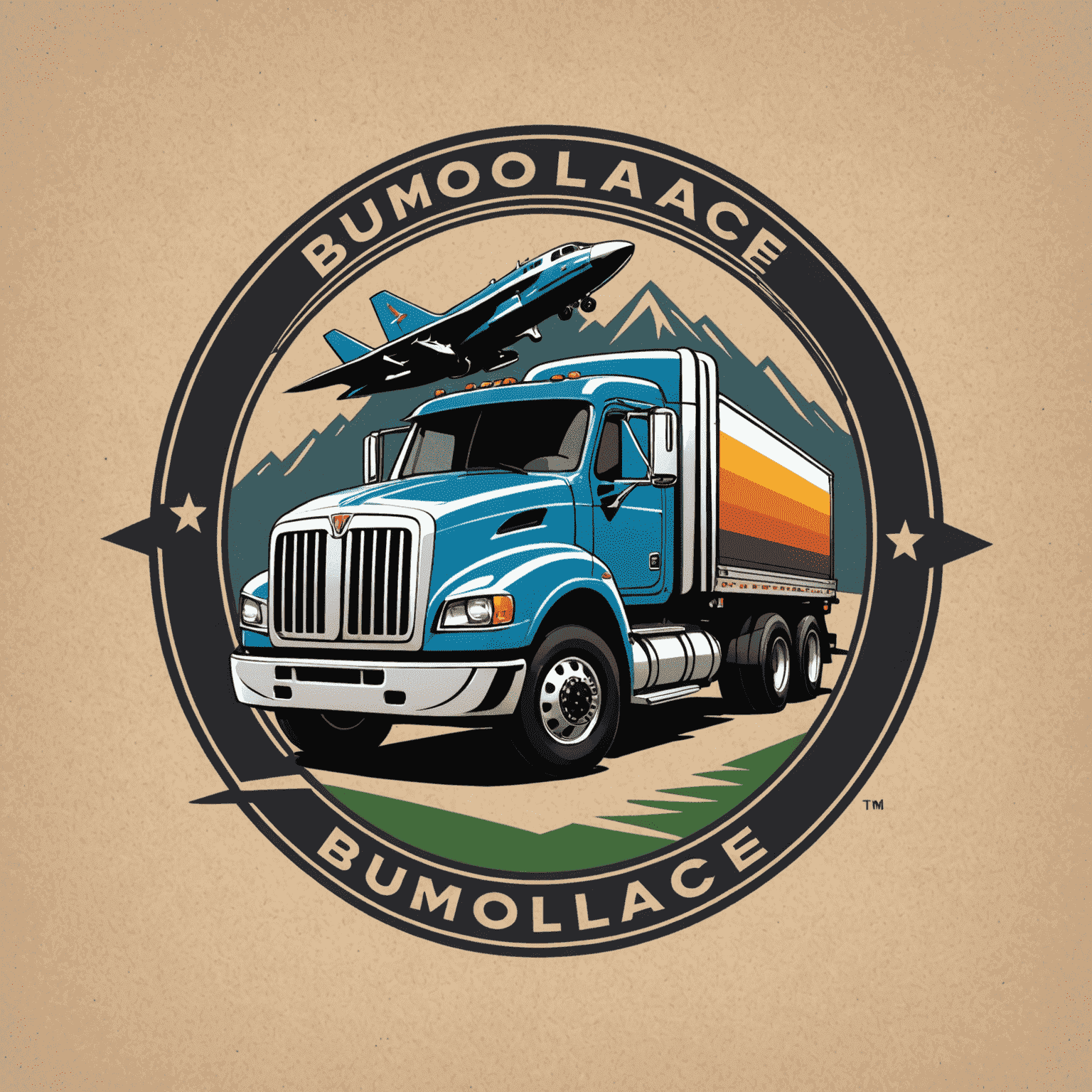 firstless logo featuring a stylized truck or airplane symbolizing fast and reliable delivery
