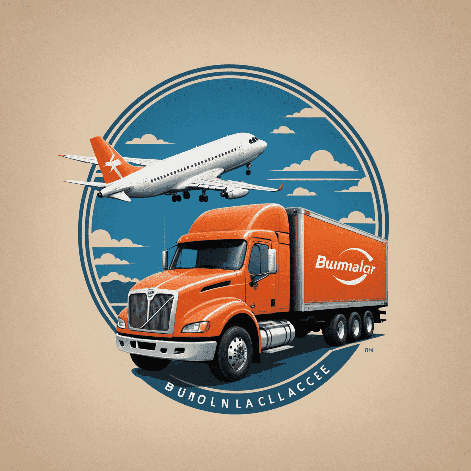 firstless logo featuring a stylized truck or airplane symbolizing fast and reliable delivery